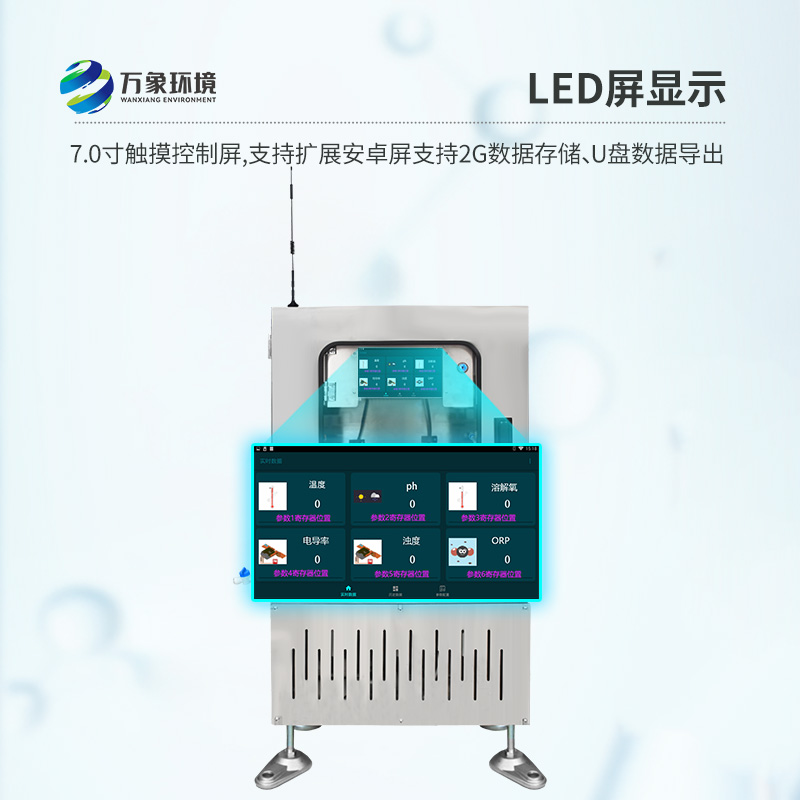 取水水質監測微系統——一體化抽取式微型水質自動監測站